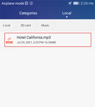 Synkronisering af musik til Enjox-legetøj på Android (trin 2)